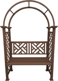 Oakland Living Brown Aluminum Garden Arbor Arch by Oakland+Living