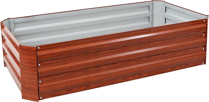 Sunnydaze 11.75" H Raised Metal Garden Bed - Image 10