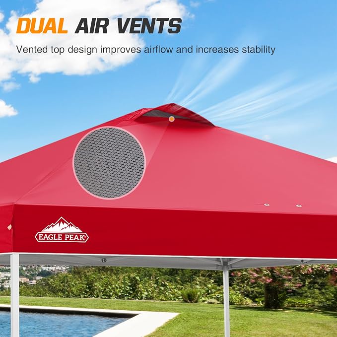 EAGLE PEAK Pop Up Canopy Tent - Image 2