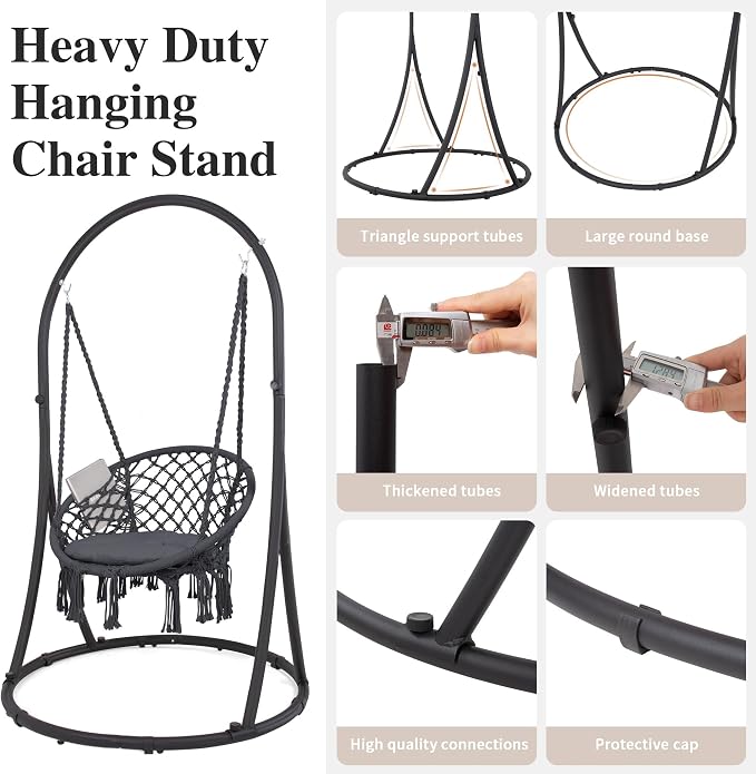 SUNCREAT Indoor Hammock Swing Chair - Image 4