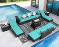 NICESOUL 13 Piece Patio Furniture Set by NICESOUL