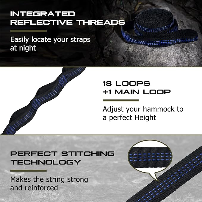 Camping Hammock, Portable Hammocks - Image 3