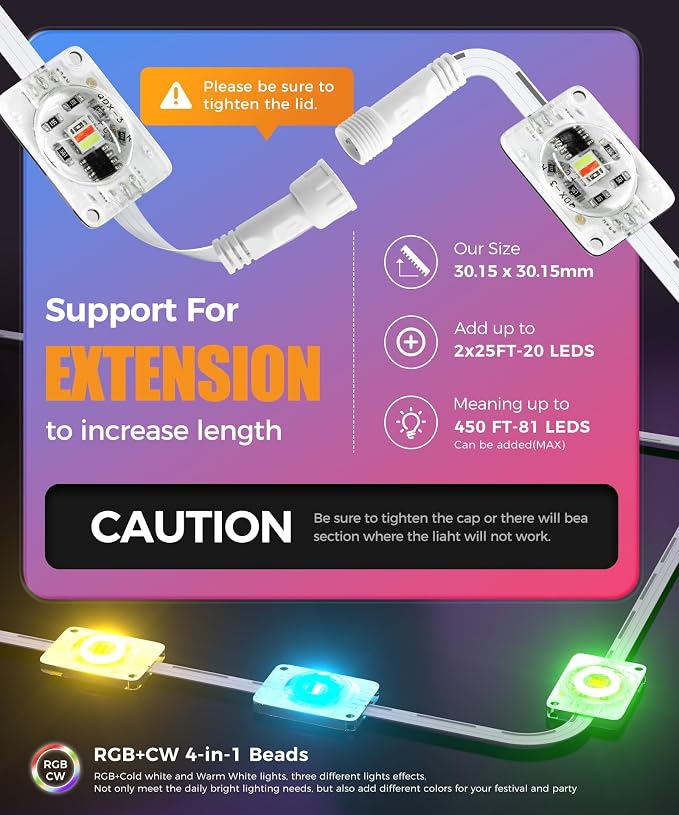 POOFZY Permanent Outdoor Lights - Image 4