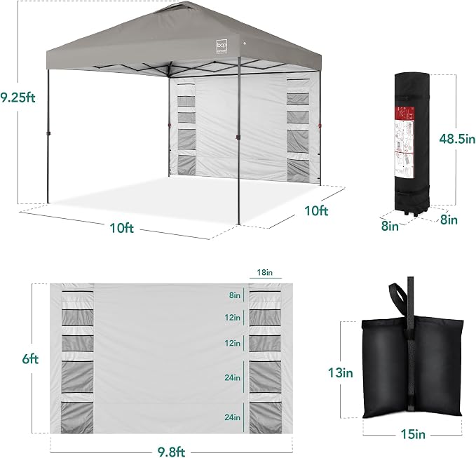 Best Choice Products 10x10ft Pop Up Canopy Tent - Image 8