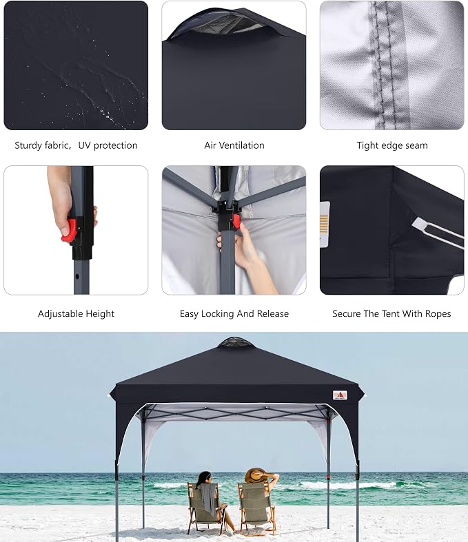 ABCCANOPY Outdoor Pop up Canopy Tent, 10x10 Instant Portable Canopy - Image 3