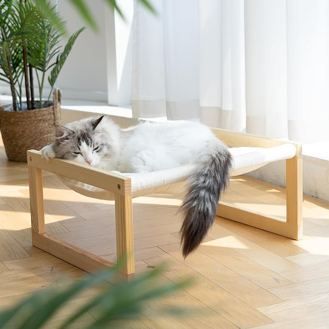 FUKUMARU Cat Bed Hammock, Cozy Velvet Cat Couch - Image 8