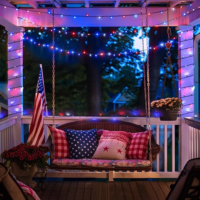 JMEXSUSS 2 Pack Solar String Lights Outdoor Waterproof, Total 400 LED 151FT - Image 2