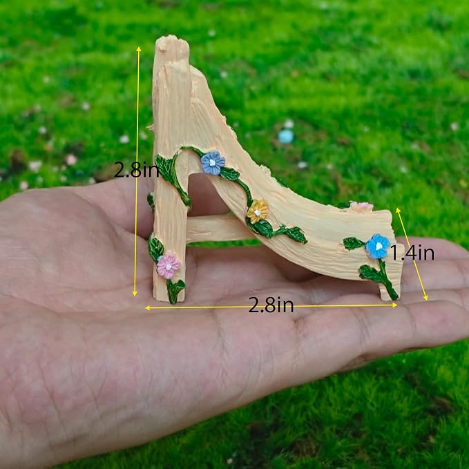 Kai Dream Miniature Fairy Garden Accessories, Resin Slide, 2.8 * 1.4 * 2.8 - Image 3