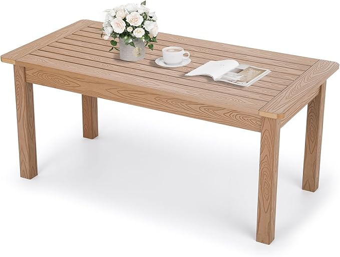 Stoog All-Weather Outdoor Coffee Table, HIPS Patio Coffee Tables by Stoog