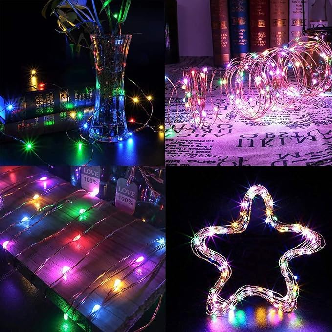 Lezonic Outdoor Solar Christmas Lights Waterproof, 2 Pack Total 240LED 24M/80Ft - Image 5