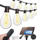 Tenmiro 60FT Solar String Lights Outdoor by Tenmiro