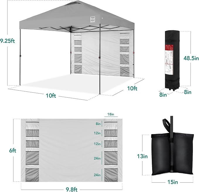 Best Choice Products 10x10ft Pop Up Canopy Tent - Image 8