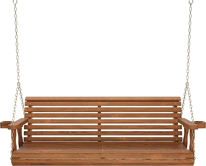 Amish Casual 4 Foot Roll Back Porch Swing - Image 2