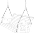 Heavy Duty Porch Swing Hanging Chain Kit 1500 Lbs Capacity, 6 Quick Links & 2 by Unknown