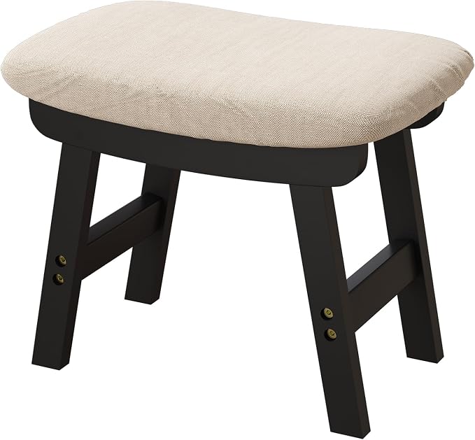 Foot Stool, Foot Stool Small, Ottoman Wood Foot Rest by VIEWCARE