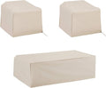 Crosley Furniture Patio Furniture Covers, Waterproof 3-Piece Cover Set by CrosleyFurniture
