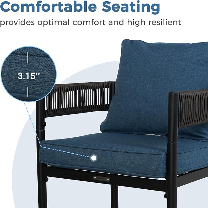 Grand patio 5-Piece Outdoor Dining Set - Image 8