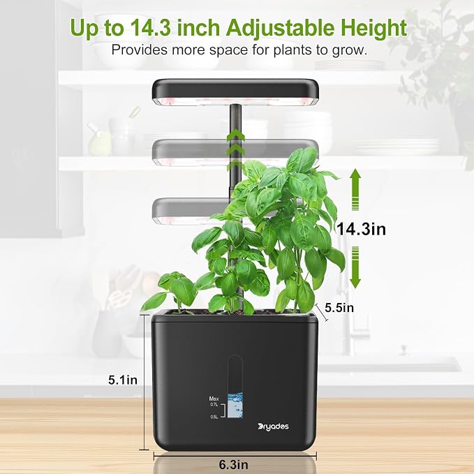 Indoor Garden Growing Systems Self-Watering Plant Pot Smart Gardening System - Image 7