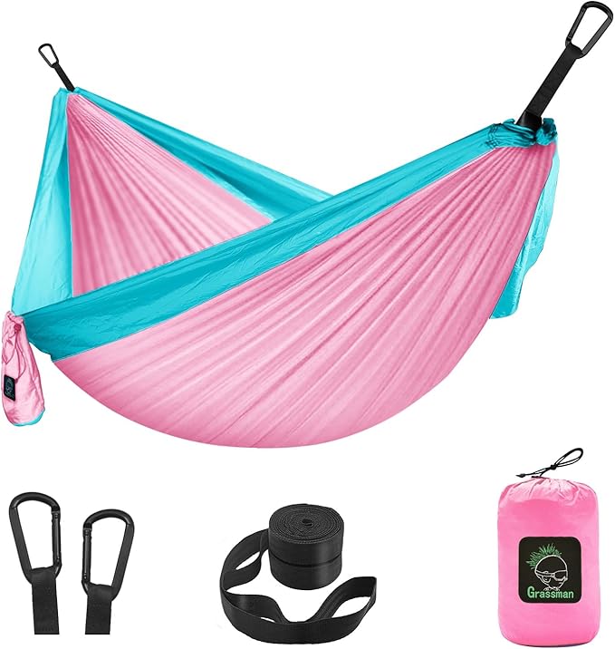 GRASSMAN Kids Hammock-Small Camping hammocks, Portable Camping Gear by GRASSMAN