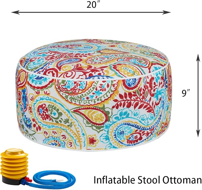 Inflatable Outdoor Ottoman - Image 3