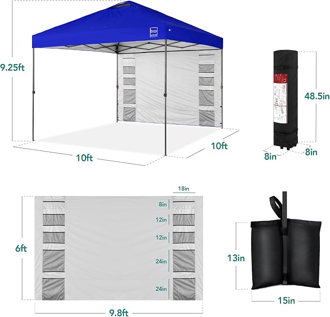 Best Choice Products 10x10ft Pop Up Canopy Tent - Image 8