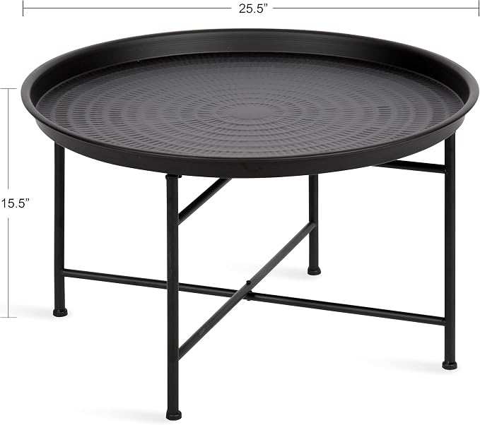 Kate and Laurel Mahdavi Modern Coffee Table, Unique Coffee Table - Image 8
