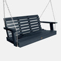 Highwood Weatherly Porch Swing, 4 Feet, Federal Blue by highwood
