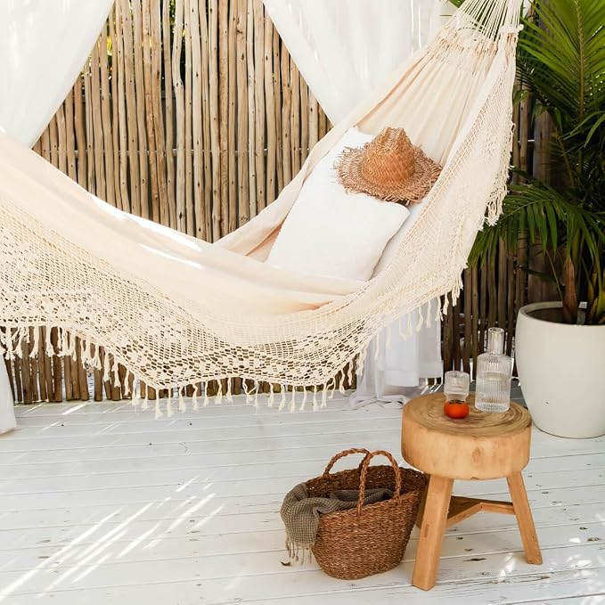 Vivere Authentic Brazilian Elegant Hammock - 450 lb Capacity - Image 3