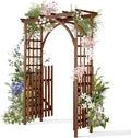 VINGLI 85in Wooden Arbor, Wedding Arch by VINGLI