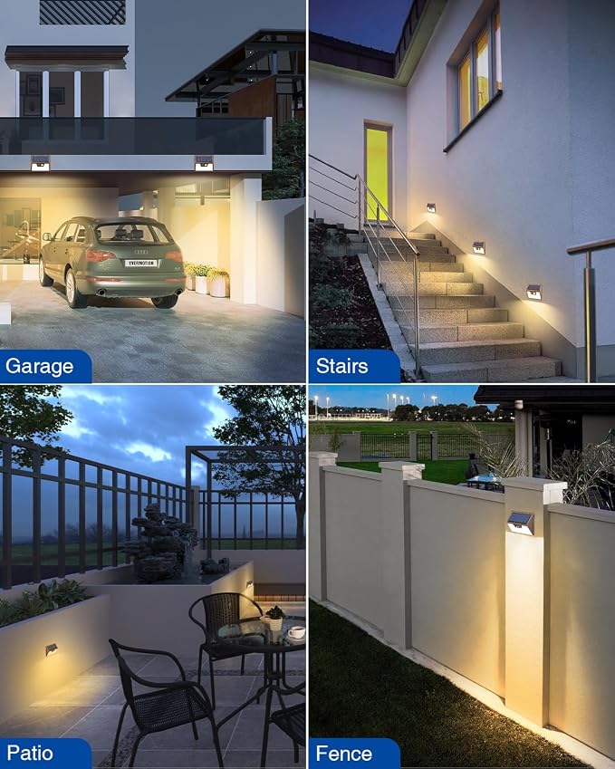 Peasur Solar Lights Outdoor Motion Sensor Waterproof, 3 Modes Security Wall - Image 7