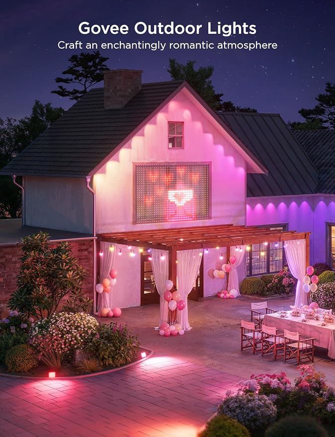 Govee Permanent Outdoor Lights 2, 50ft RGBIC Outdoor Lights - Image 2