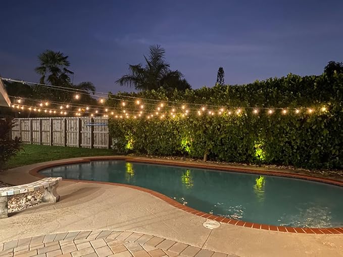 Brightech Ambience Pro Solar Powered Outdoor String Lights, 48 ft Commercial - Image 7
