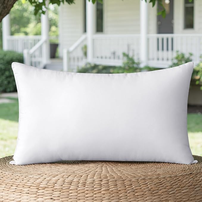 MIULEE 12x18 Pillow Insert Throw Pillow Insert, Outdoor Pillows Water-Resistant - Image 8