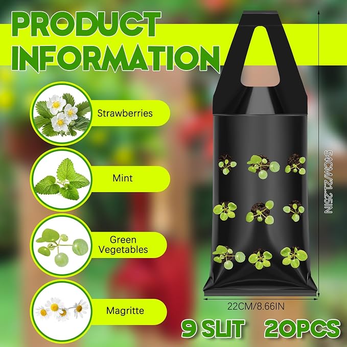 10 Pcs Hanging Flower Pot Bag - Image 2