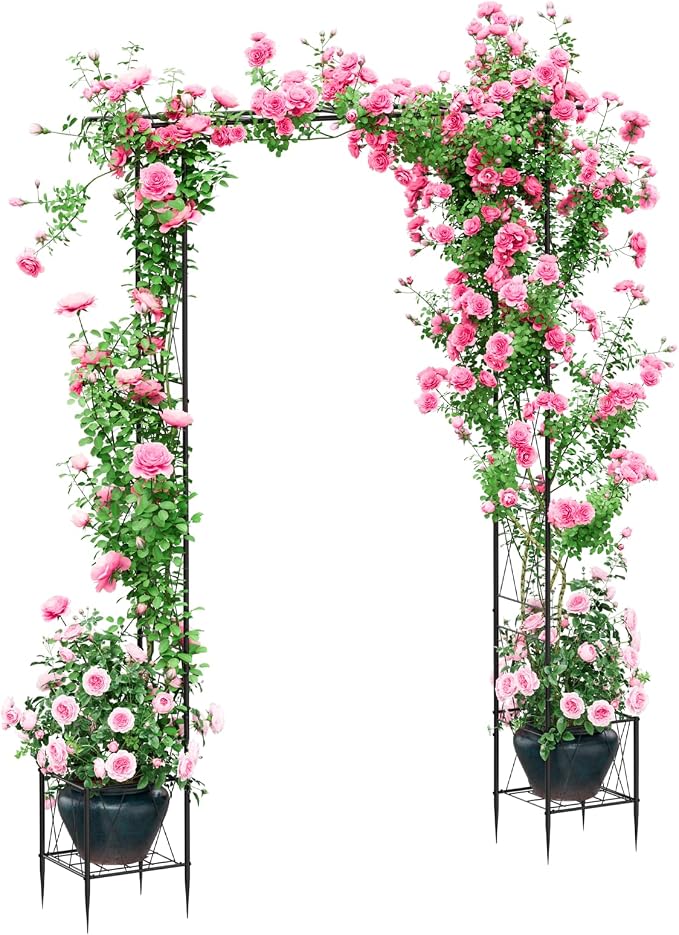 Garden Arch Thickened Garden Arbor Trellis by smusei