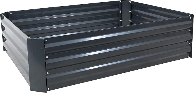 Sunnydaze 11.75" H Raised Metal Garden Bed - Image 10