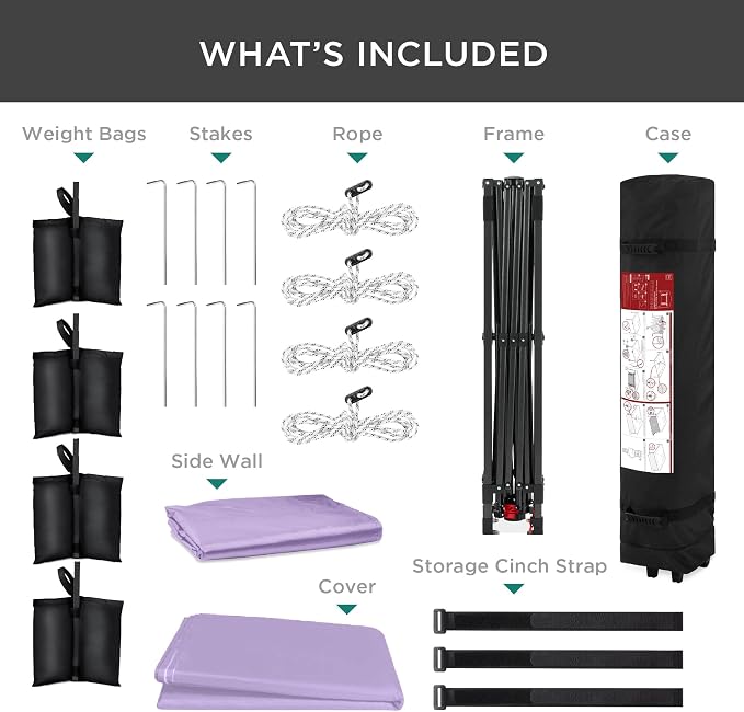 Best Choice Products 10x10ft Pop Up Canopy Tent - Image 7