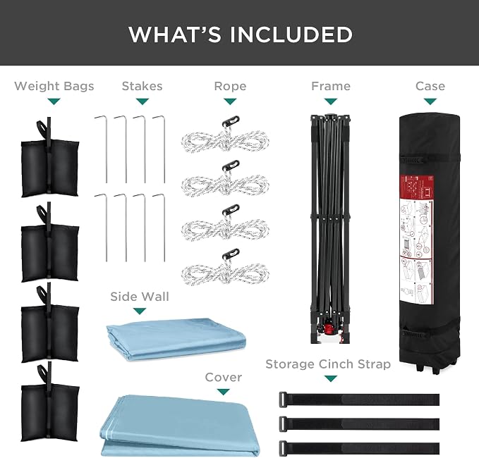 Best Choice Products 10x10ft Pop Up Canopy Tent - Image 7
