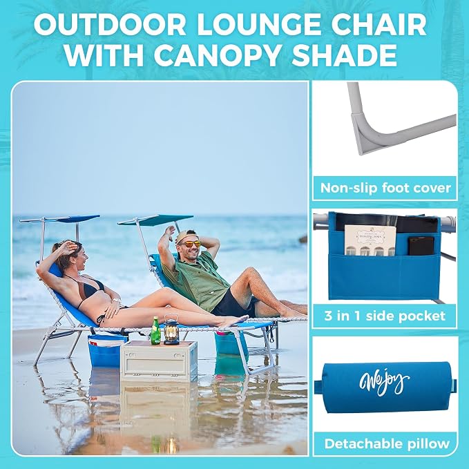 #WEJOY Folding Lounge Chair - Image 5