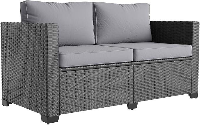 Aoxun 1 Piece Outdoor Patio Furniture Set 2 Seats by Aoxun