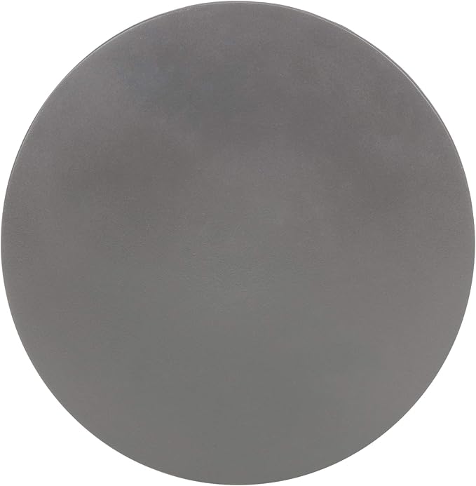 Safavieh Outdoor Collection Athena Modern Concrete Dark Grey Round 17.7-inch - Image 5