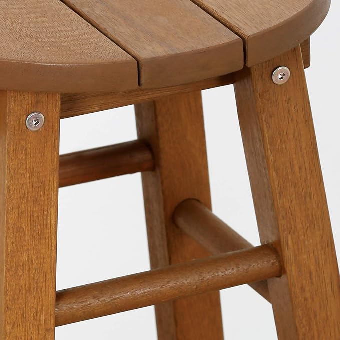 Furinno FG17629 Tioman Outdoor Hardwood Patio Furniture Promo Arch Bar Stool - Image 5