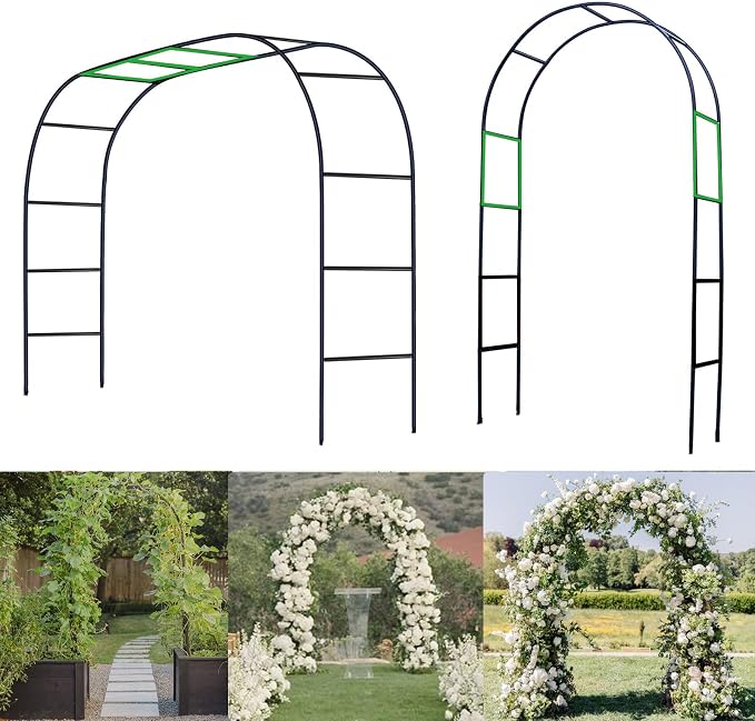 Metal Pergola Arbor Garden Arch by BnecnetHomeDecor