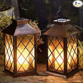 TAKE ME 14" Solar Lantern Outdoor Garden Hanging Lantern Waterproof LED by TAKEME