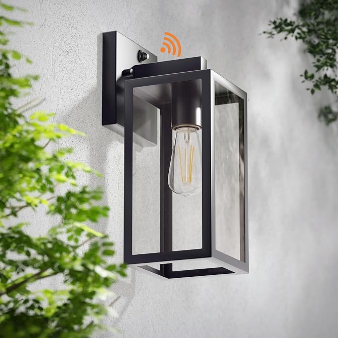 Kalium Dusk to Dawn Porch Outdoor Light, 2 Pack Wall Light Fixtures Waterproof - Image 9