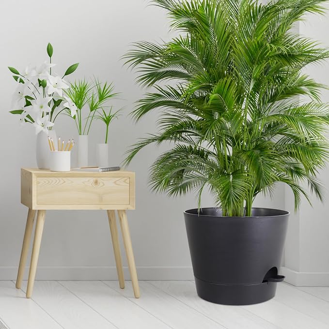 12 inch Large Self Watering Pots - Image 7