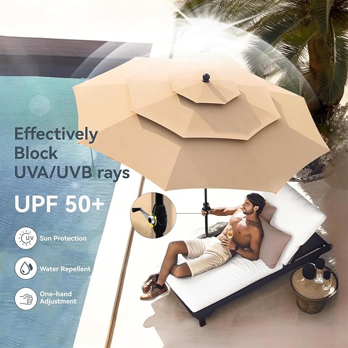 PHI VILLA 5 pcs Patio Dining Set - Image 5