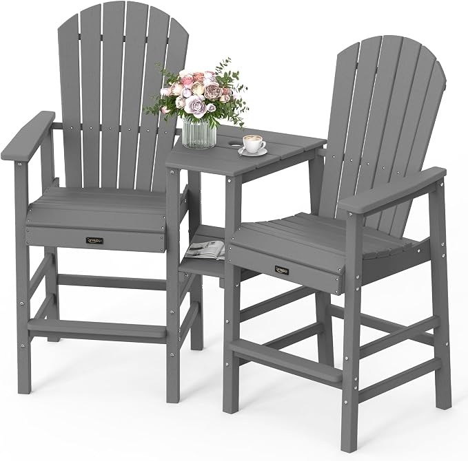 VINGLI Tall Adirondack Chairs Set of 2 - Image 2