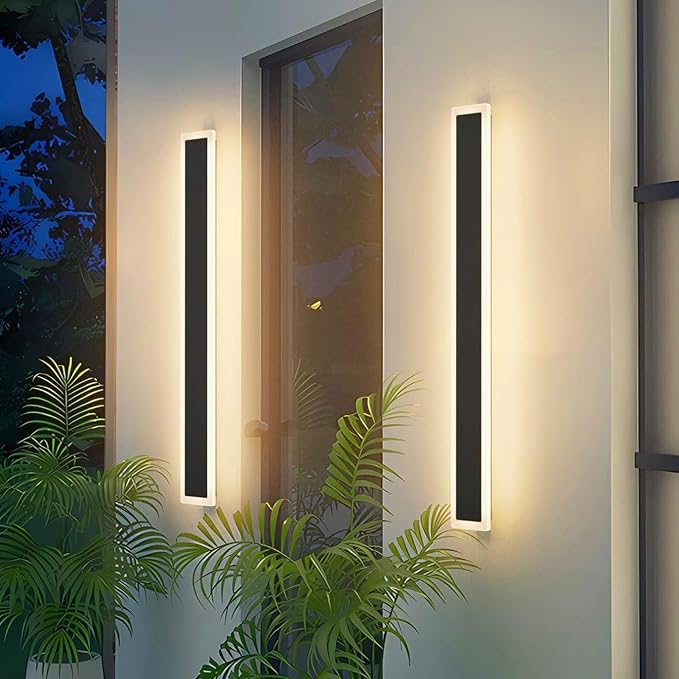 2 Pack 31.5in Outdoor Wall Lights - Image 2