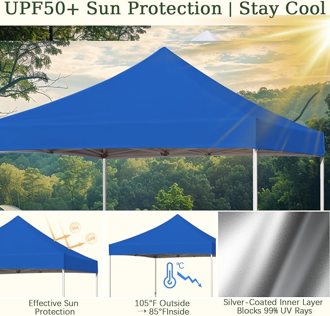 Easy 10x10 Pop Up Canopy Tent - Image 4